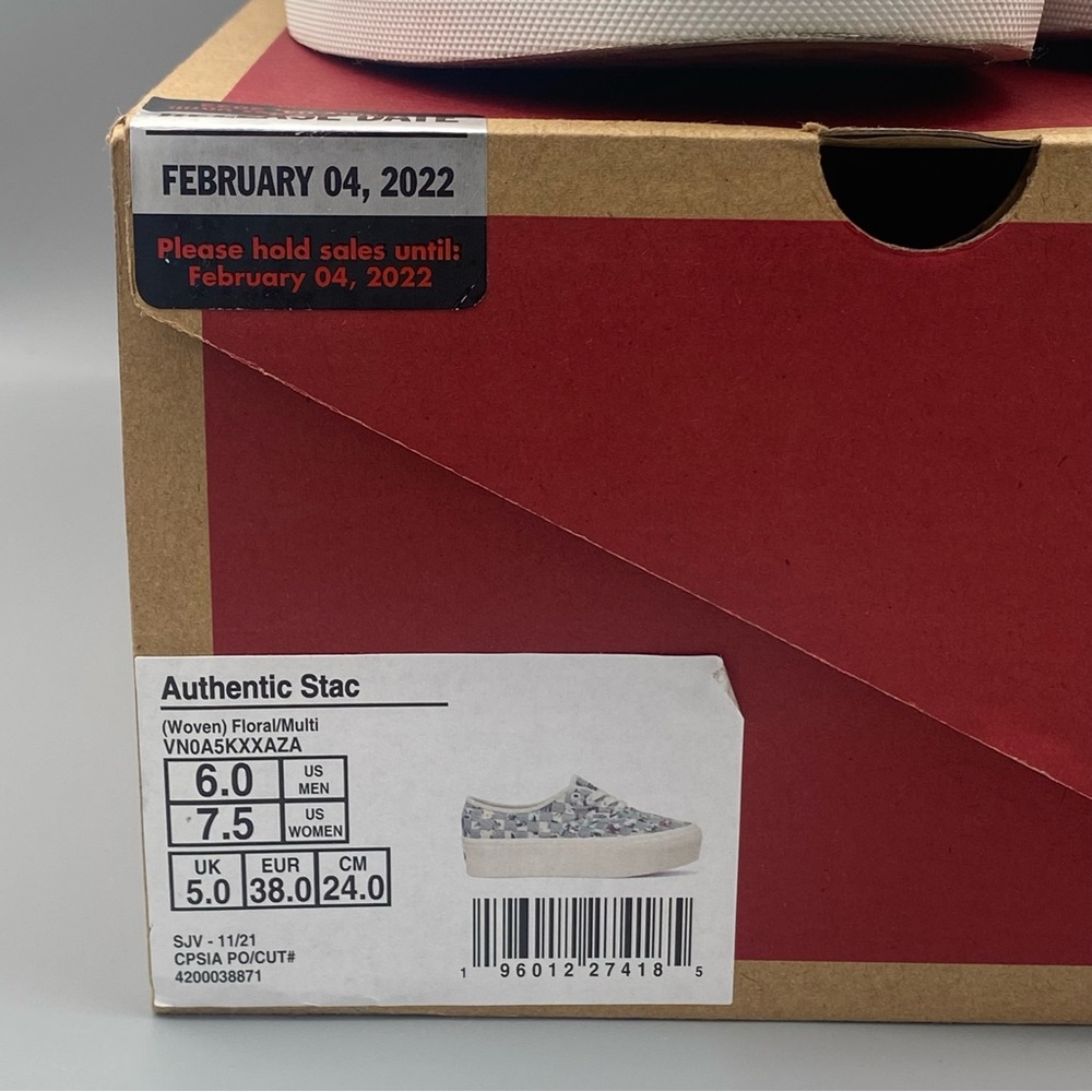 Euc Vans Authentic Stac Platform Lace-Up Sneaker … - image 2